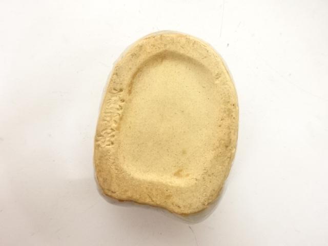  萩焼　渡辺栄泉造　鳥　香合